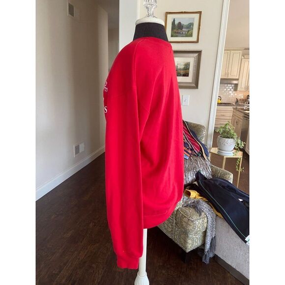 Faith Red Sweatshirt (Christian Wear) Size Large - Picture 5 of 6